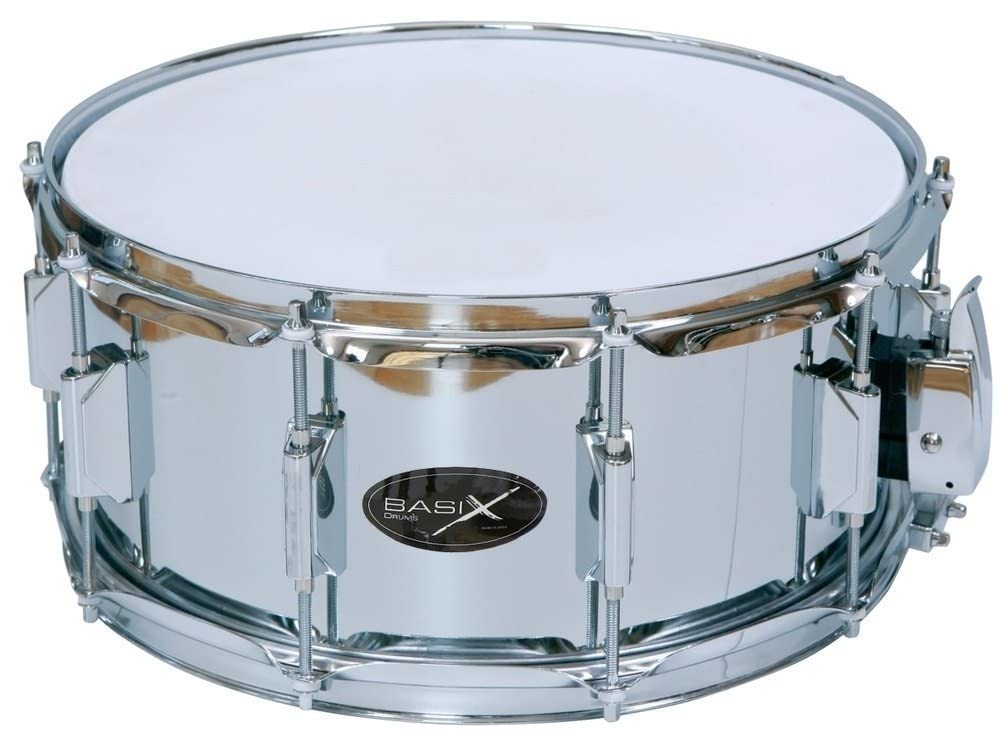 PURE GEWA Snare Drum Classic Steel 14x6.5" chrome-plated steel