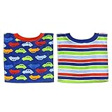 Bibsters Boy 2 Pack Cars Pullover Bib Set