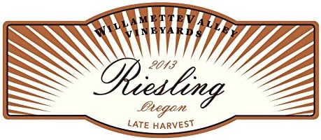 2014 Willamette Valley Vineyards Late Harvest Riesling 375 mL