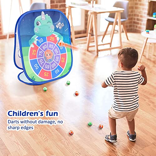 Bean Bag Toss Game for Kids, 5in1 Toy Outdoor Toss Game Family Party