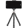 JOBY GripTight ONE GP, Universal Phone Holder, Magnetic GorillaPod Flexible Small Tripod for Smartphone, Foldable and Portabl