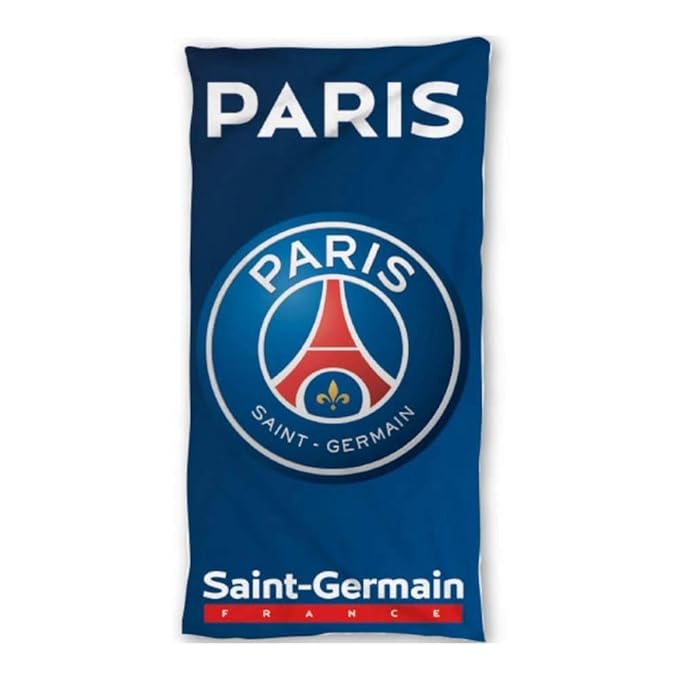 Paris Saint Germain Psg Serviette De Plage Garçon Bleu