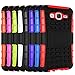 MAMA MOUTH Galaxy J5 2015 Case, Shockproof Heavy Duty Combo Hybrid Rugged Dual Layer Grip Cover with Kickstand for Samsung Galaxy J5 J500 2015(with 4 in 1 Packaged),Purple