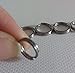 Supper999 10pcs Titanium Ti Matte Key Chain Key Ring Split Ring Size S 10mm 0.4