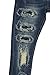 K1-2497DB - Girls’ Stretch 5 Pockets Rip and Repair Premium, Skinny Jeans
