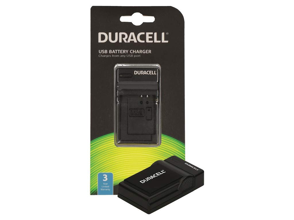 Duracell DRO5943 Charger with USB cable Black