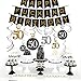 50th Birthday Decorations Gifts for Men & Women 50 Birthday Party Backdrop Supplies Kit with Happy F*ing Birthday Banne and Hanging Swirls