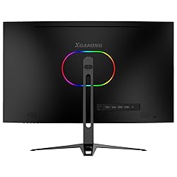 memzuoix 27 inch Curved Gaming Monitor QHD