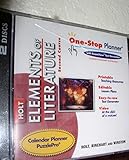 Elements of Literature Second Course One-Stop Planner 2 CDs 0030363187