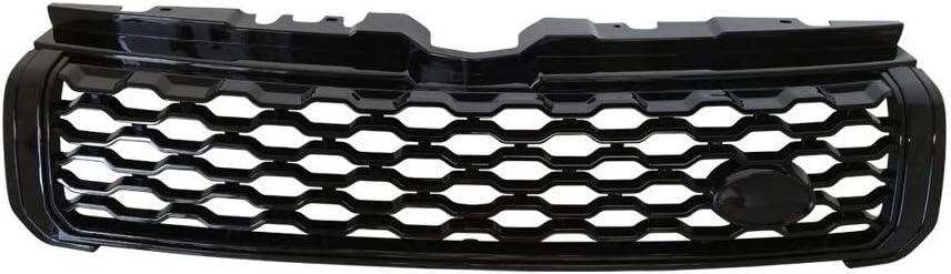 RC Trading Black Front Grille Model 1EDA Compatible For Range Rover Evoque 2012-2018