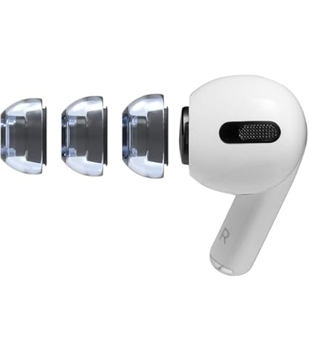 AirPods Pro 2 本体 + AZLA SednaEarfit AZLA SednaEarfit Crystal for AirPods Pro 2nd & 1st Gen / 3 Pairs
