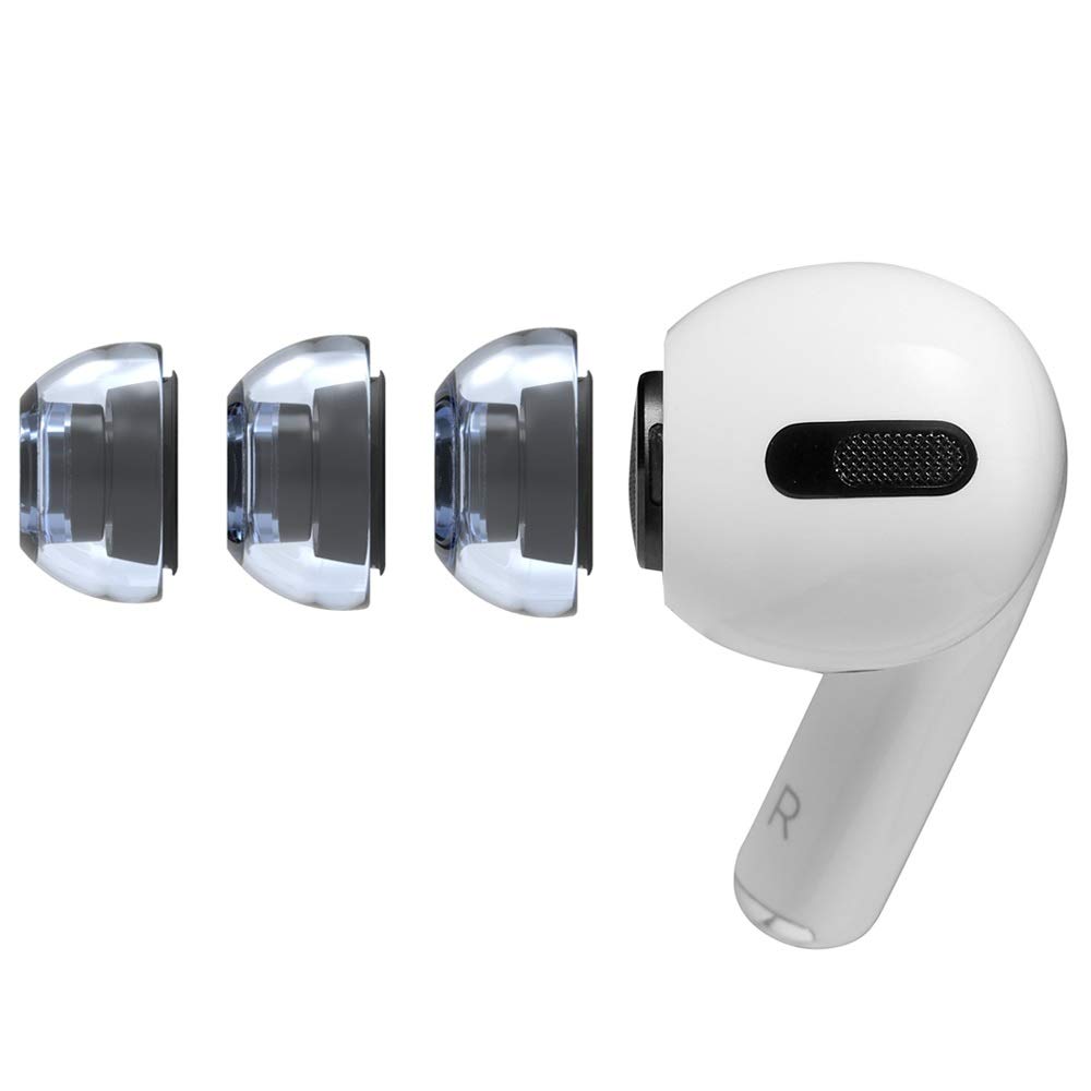 AZLA SednaEarfit XELASTEC for Airpods Pro 1st & 2nd Gen 3 Pairs (Size M/ML/L (L SET)) – Airpod Pro Ear Tip Replacement – Premium Silicone Ear Tips