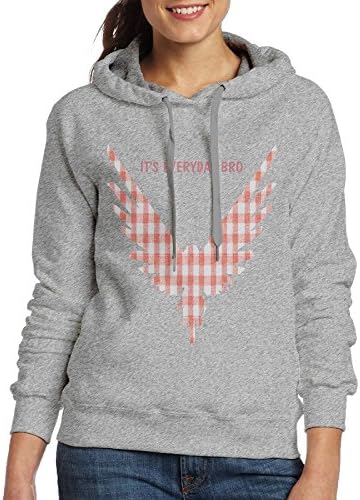 Pink Parrot Logo Fashion Cotton Hoodie It Is Everyday Brother
