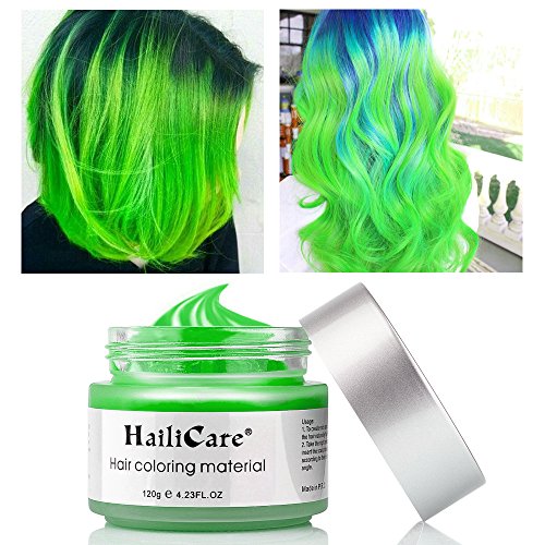 HailiCare 120g Green Hair Wax, Men Women Professional Hair Pomades