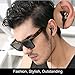 EYEKOP E8 Wired in Ear Earphones, [Newest 2019] Dual Dynamic Drivers Earbuds Provide Stereo Deep Bass & Crystal Clear Sound, with Mic & Volume Control (Black)