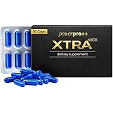 PowerPro++ Energy Support Supplement &ndash; Extra Strength Formula to Support Energy, Endurance &amp; Daily Performance &ndash; 10 Capsules (1 Box)