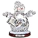 Thomas Kinkade "Winter Wonderland" Crystal Snow Girl Figurine: Lights Up! by The Bradford Exchange