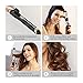 Anjou 1 inch Curling Iron with Tourmaline Ceramic Coating, Hair Curling Wand with Anti-Scalding Insulated Tip (200°F - 410°F, Heat Resistant Glove)