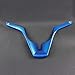 9 MOON ABS Steering Wheel Cover Trim for Chevrolet Cruze Chevy 2009-2015 Sedan Hatchback(Blue)
