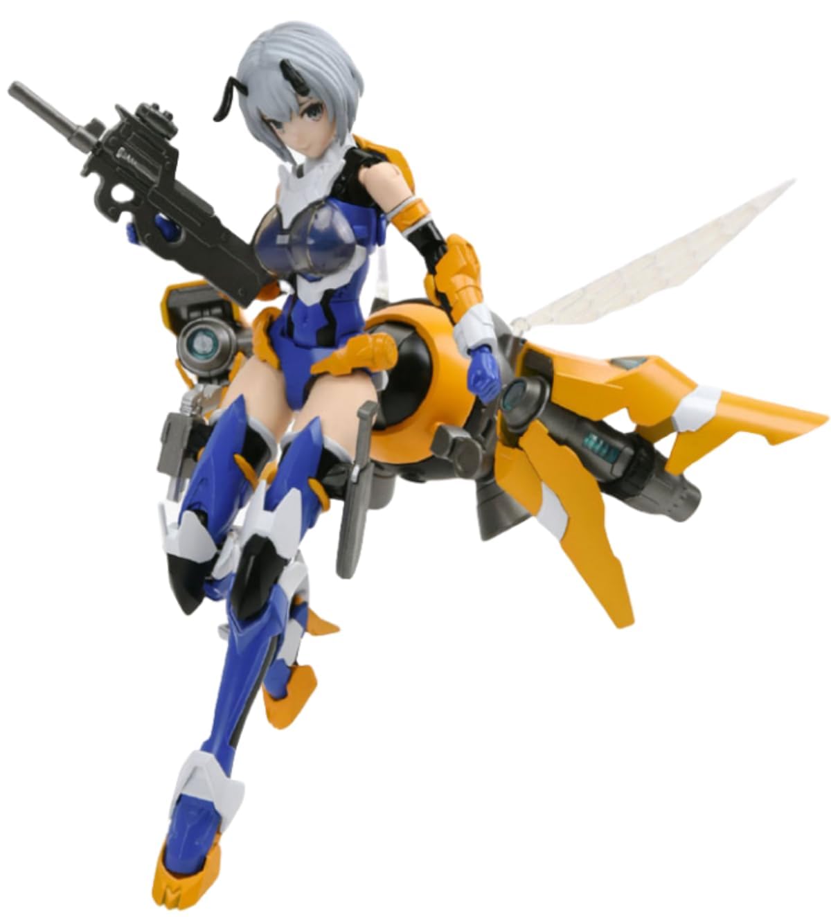HiPlay Nuke Matrix Plastic Model Kits: Assault Angels: Chu Feng BEE, Liu Li, Mecha Musume, Anime Style 1:12 Scale Collectible Female Action Figures (Chu Feng BEE)