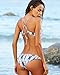 RUUHEE Women Lovely Pattern Polka Dot Halter Bikinis Set Beach Wear Bathing Suit (M(US Size 4-6), B642)