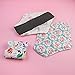 ALVABABY 3 PCS Reusable Bamboo Charcoal and Microfiber Cloth Menstrual Pads Regular Size 3WM01