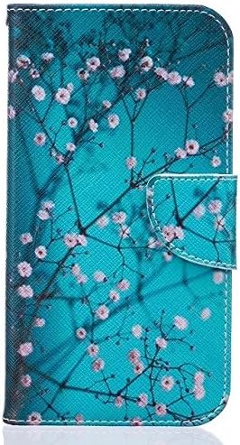 Moto G4 Case, Moto G4 Plus Case,Topratesell Design Premium PU Leather Wallet Pouch Case for Motorola Moto G4 / G4 Plus Green Plum