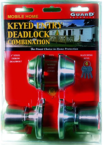Mobile Home Keyed Entry Deadlock Combination Keyed Alike - Thumbnail 2