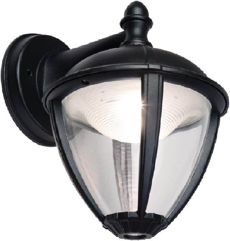 Lutec 5260201012 LED Black Outdoor Vintage Coach Down Lantern Wall ...