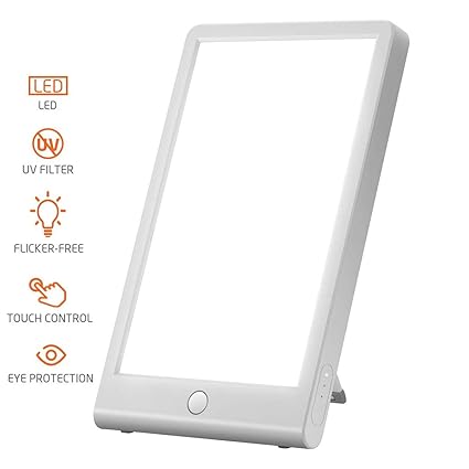 Lámpara de luz diurna 10000Lux Lámpara de luminoterapia para ...