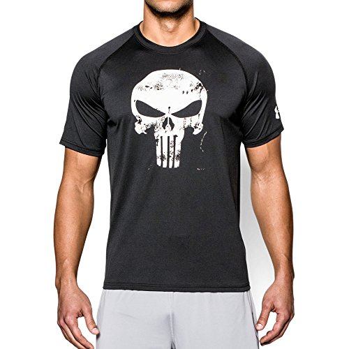 Under armour men s alter ego punisher t-shirt, black/wh…
