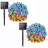 Vmanoo Solar Outdoor String Christmas Lights 72Ft
