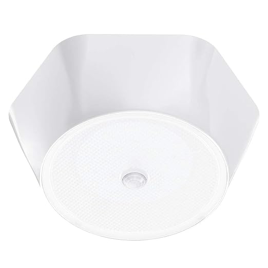 Olafus Motion Sensor Led Ceiling Light Fixture Battery Powered