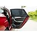 Car Sun Shade - Car Window Shade,Premium Breathable Mesh Sun Shield Protect Baby/Pet from Sun's Glare & Harmful UV Rays,Fit for Most Small and Medium Cars (2pcs/Pack,Medium Size)