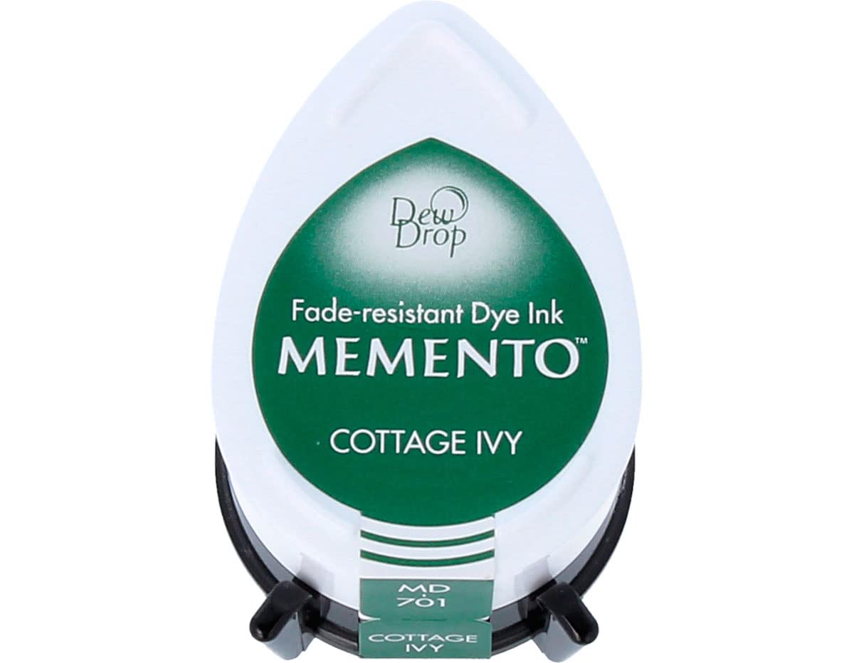 Tsukineko Memento Dew Drop Ink Pads Tsukineko Cottage Ivy Dew Drop Pad, Green