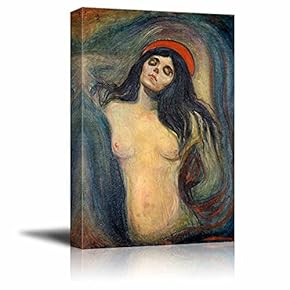 Madonna by Edvard Munch - Canvas Print