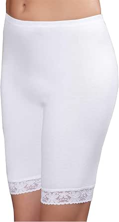 100 cotton high leg knickers