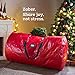 Artificial Christmas Tree Storage Bag - Fits Up to 9 Foot Holiday Xmas Disassembled Trees with Durable Reinforced Handles & Dual Zipper - Waterproof Material Protects from Dust, Moisture, & Insects