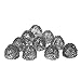10Pcs Tobacco Screen Pipe Silver Screen Filter Screen Metal Ball 17mm Combustion Durable Tool