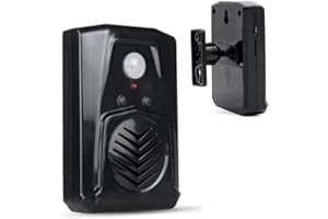 WAYTRONIC Replaceable Voice Motion Sensor PIR Infrared Sound Player Haunted House Scream Box Speaker with USB Download Function Christmas MP3 Horror Happy Music Motion Activated Voice Playe