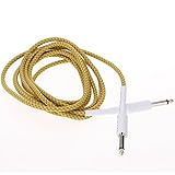WEKA 1Pc 6.35mm 1/4" Male to Male Guitar Instrument