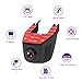 WiFi Dash Camera, ZOTO 1080P Full HD Car Recorder Camera, Car DVR Cam with Adjustable Lens 170 Degree Wide-Angle, Car Driving Recorder with G-Sensor,Night Vision, Loop Recording, HDR, Parking Monitor