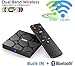 M96X Android 7.1 TV Box 2GB RAM 16GB ROM Dual Band Wifi 5G/2.4G Quad Core Amlogic S905X with Bluetooth Mini PC Smart Player True 4K Playing