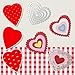 4 Pieces Valentine's Day Heart Cutting Dies Love Heart Flower Embossing Stencils Templates for Scrapbooking, Card Making, Photo Album DIY Crafts and Valentine's Day Decor