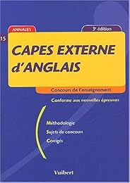 CAPES externe d'anglais