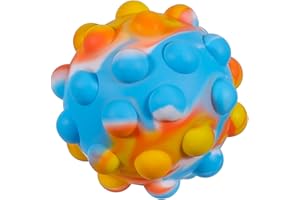 Rulyyo Ball Toy, Decompression Sensory Toy Ball, Christmas Stocking Stuffers Party Favors Gift Bag Filler, 1 Pack (Blue)