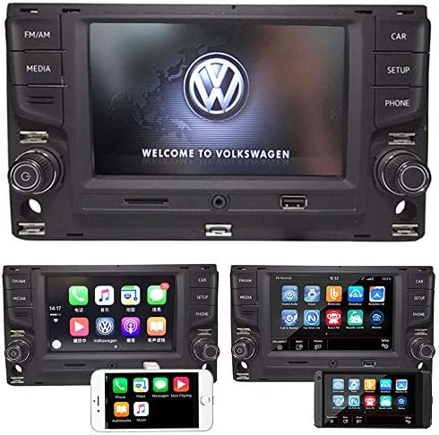 6.5" MIB Car Stereo for VW MQB Golf 7 MK7 VII Passat B8 Bluetooth SD-Card, Touchscreen, Memory Card Carplay MirrorLink