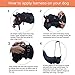 LOOBANI Dog Support Harness for Back Legs, Lift Rear Mobility Aids for Aging, Injuries and Rehabilitation After Surgery (XXL)