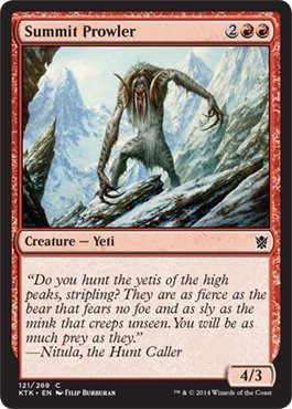 Magic: the Gathering - Summit Prowler (/269) - Khans of Tarkir