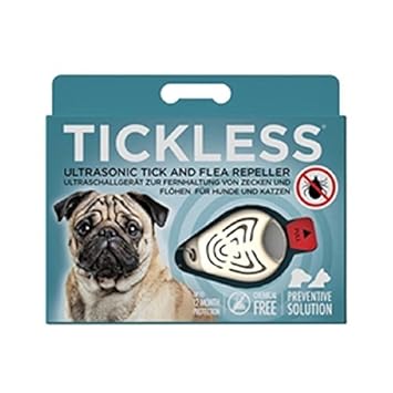 Tickless Pet Ultrasonic Tick And Flea Repeller (Snow White)